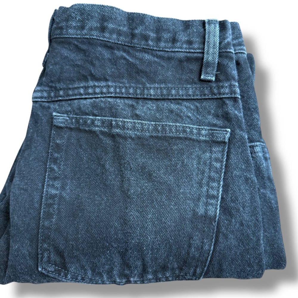 Faded Glory‎ Men's Black Denim Straight Leg Pants Size 33x30 (32x29) Y2K - Picture 2 of 7
